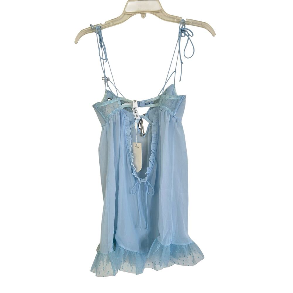 For Love & Lemons Izzy Slip Dress blue size XS - Picture 4 of 10